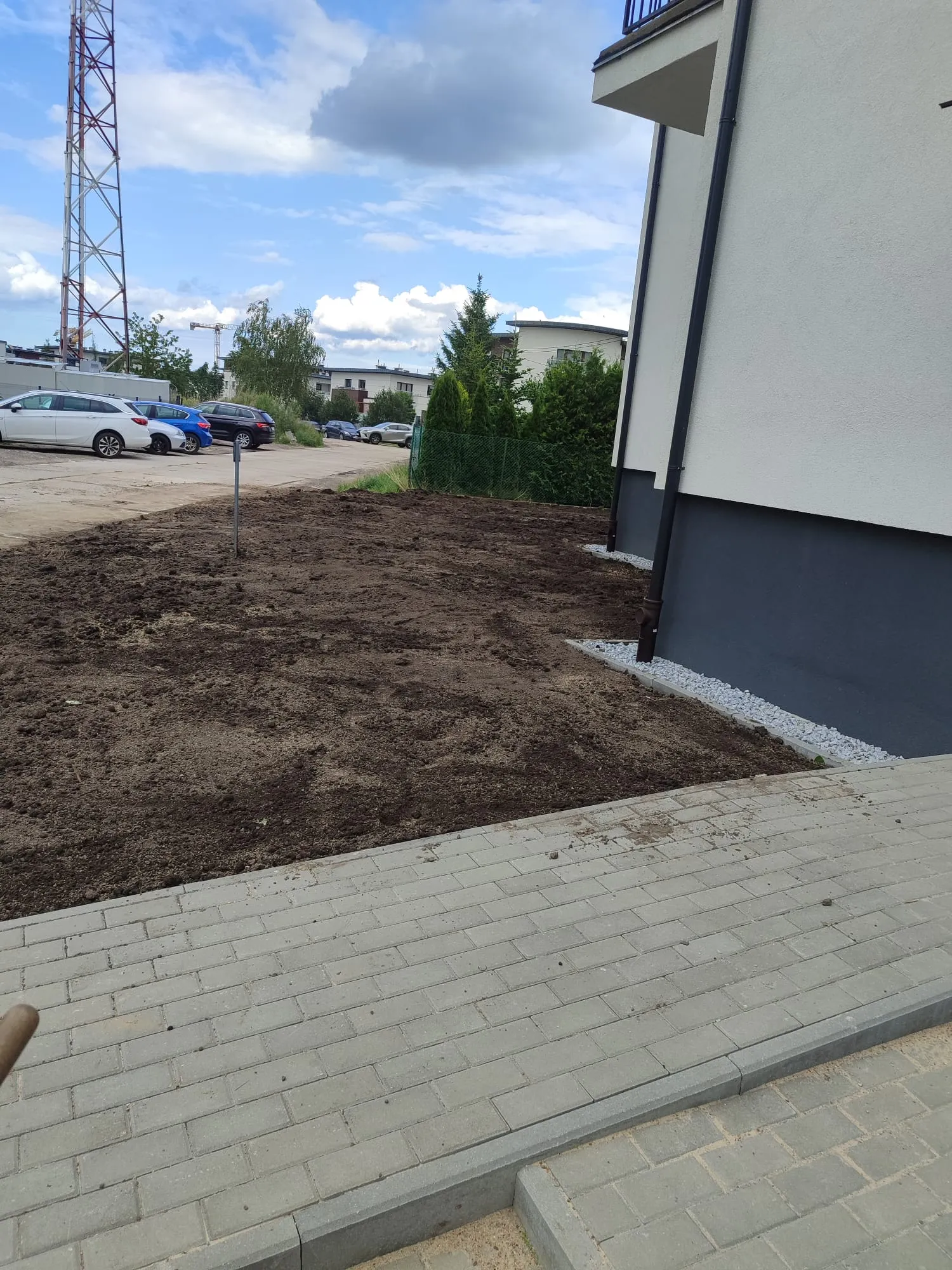 Układanie kostki brukowej osiedle (6)